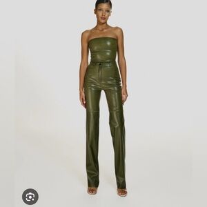 Bundle: Killa trousers in Peridot + Killa bandeau in Peridot